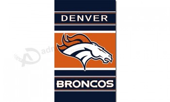 Nfl denver broncos 3'x5'聚酯标志