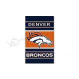 Nfl denver broncos 3'x5 'Polyesterfahnen