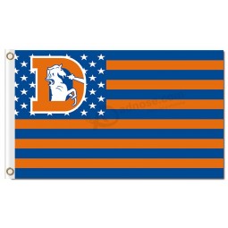 NFL Denver Broncos 3'x5' polyester flags star stripes