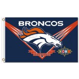 Nfl denver broncos 3'x5 'Polyester Flaggen Broncos Champions