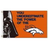 Nfl denver broncos 3'x5 'polyester flagge star wars