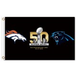 맞춤형 높이-End nfl denver broncos 3'x5 '폴리 에스테르 깃발 슈퍼 볼 컵