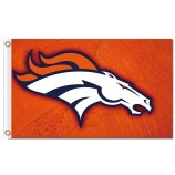 Benutzerdefinierte hoch-Ende nfl denver Broncos 3'x5 'Polyester Flaggen Logo