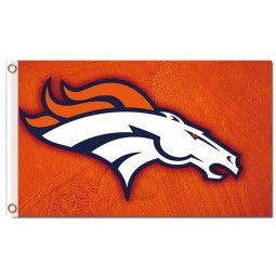 Custom high-end NFL Denver Broncos 3'x5' polyester flags logo