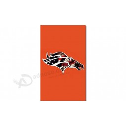 Custom high-end NFL Denver Broncos 3'x5' polyester flags US flag broncos