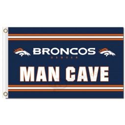 Alto personalizzato-End nfl denver broncos 3'x5 'poliestere flags man cave