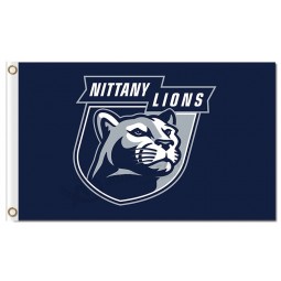 Personalizado alto-End nfl detroit leones 3'x5 'banderas de poliéster banderas de nittany