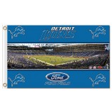 Benutzerdefinierte hoch-End nfl Detroit Löwen 3'x5 'Polyester Fahnen Sportstadion