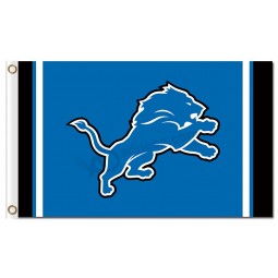 Custom cheap NFL Detroit Lions 3'x5' polyester flags logo