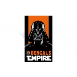 Benutzerdefinierte billige nfl cincinnati bengals 3'x5 'polyester fahnen bengals reich