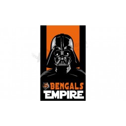 Benutzerdefinierte billige nfl cincinnati bengals 3'x5 'polyester fahnen bengals reich