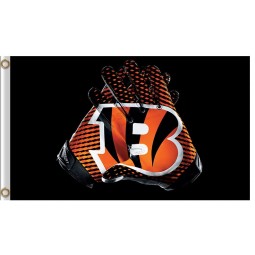 NFL Cincinnati Bengals 3'x5' polyester flags gloves for sale