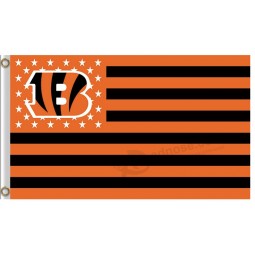 NFL Cincinnati Bengals 3'x5' polyester flags B stars stripes for sale