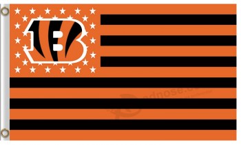 NFL Cincinnati Bengals 3'x5' polyester flags B stars stripes for sale