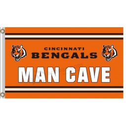Nfl Cincinnati Bengals 3'x5 'Polyester Fahnen Mann Höhle zu verkaufen