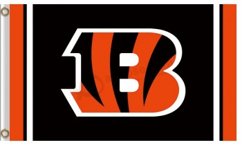 NFL Cincinnati Bengals 3'x5' polyester flags capital B for sale