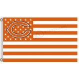 Custom NFL Chicago Bears 3'x5' polyester flags stars stripes for sale