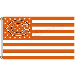 Personnalisé nfl chicago ours 3'x5 'polyester drapeaux étoiles rayures à vendre