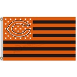 Nfl chicago trägt 3'x5 'Polyester Flaggen Sternen Streifen Orange zu verkaufen