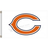 NFL Chicago Bears 3'x5' polyester flags C with white background for sale