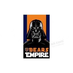 Wholesale custom high-end NFL Chicago Bears 3'x5' polyester flags bers empire