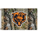 Großhandel benutzerdefinierte hoch-Ende nfl Chicago trägt 3'x5 'Polyesterflaggen camo