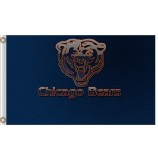 Großhandel benutzerdefinierte hoch-Ende nfl Chicago trägt 3'x5 'Polyesterflaggen