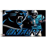 Benutzerdefinierte hoch-Ende nfl Carolina Panther 3'x5 'Polyester Flaggen #nflrt