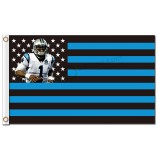 Benutzerdefinierte hoch-End nfl carolina panthers 3'x5 'polyester fahnen cam sterne streifen