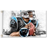 Benutzerdefinierte hoch-Ende nfl Carolina Panther 3'x5 'Polyester Fahnen Teammitglied
