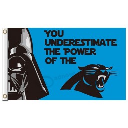 Nfl carolina panthers 3'x5 'polyester fahnen star wars