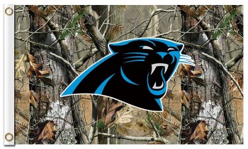 NFL Carolina Panthers 3'x5' polyester flags camo