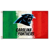 Nfl Carolina Panther 3'x5 'Polyester Fahnen drei Farben
