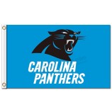 Nfl carolina panthers 3'x5 'Polyester Flaggen Logo und Team Name