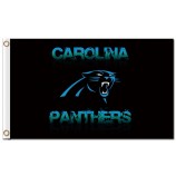 Nfl carolina panthers 3'x5 'Polyester Flaggen Logo und Namen