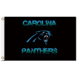 Nfl carolina panthers 3'x5 'Polyester Flaggen Logo und Namen
