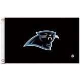 Nfl carolina panther 3'x5 'polyester fahnen logo mit nfl symbol