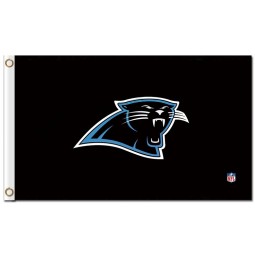 Nfl carolina panther 3'x5 'polyester fahnen logo mit nfl symbol