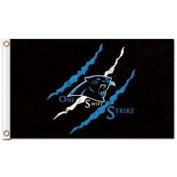 Nfl Carolina Panther 3'x5 'Polyester Fahnen Kratzer