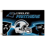 Nfl carolina panthers 3'x5 'Polyester Flaggen großen Helm