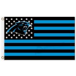 NFL Carolina Panthers 3'x5' polyester flags stars stripes