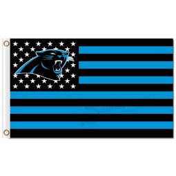 NFL Carolina Panthers 3'x5' polyester flags stars stripes