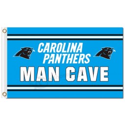 NFL Carolina Panthers 3'x5' polyester flags man cave