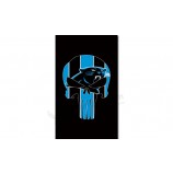 Nfl carolina panthers 3'x5 'polyester fahnenschädel