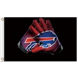 Nfl Buffalo Bills 3'x5 'Polyester Flags Handschuhe