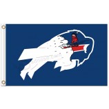 Nfl Büffel Rechnungen 3'x5 'Polyester Fahnen Schnee Logo