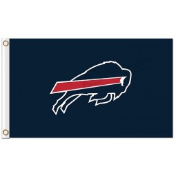 NFL Buffalo Bills 3'x5' polyester flags logo with dark green background