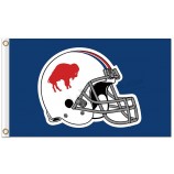 NFL Buffalo Bills 3'x5 'Polyester Fahnen Helm altes Logo