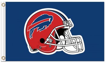 NFL Buffalo Bills 3'x5 'Polyester Fahnen roten Helm