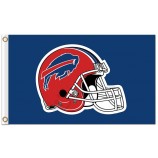 NFL Buffalo Bills 3'x5' polyester flags red helmet